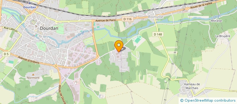 localisation de l'entreprise GET SERVICES DOMICILE à DOURDAN