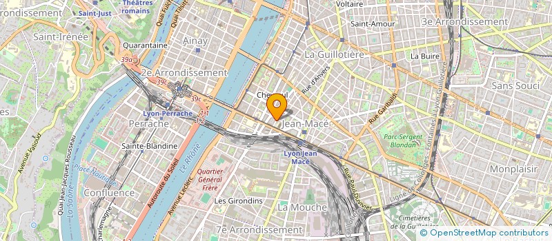 localisation de l'entreprise GET SOL  LYON