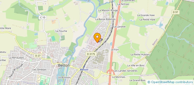 localisation de l'entreprise GET UP à BETTON