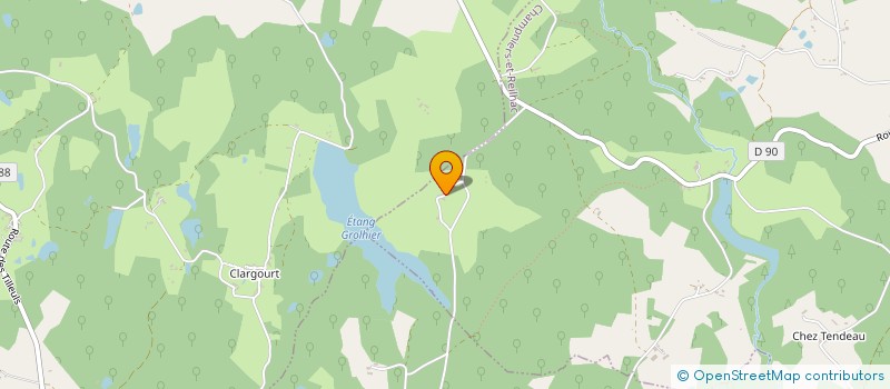 localisation de l'entreprise GET WELL FAST  CHAMPNIERS-ET-REILHAC