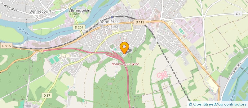 localisation de l'entreprise GET YOUR ROUNDS à BONNIERES-SUR-SEINE