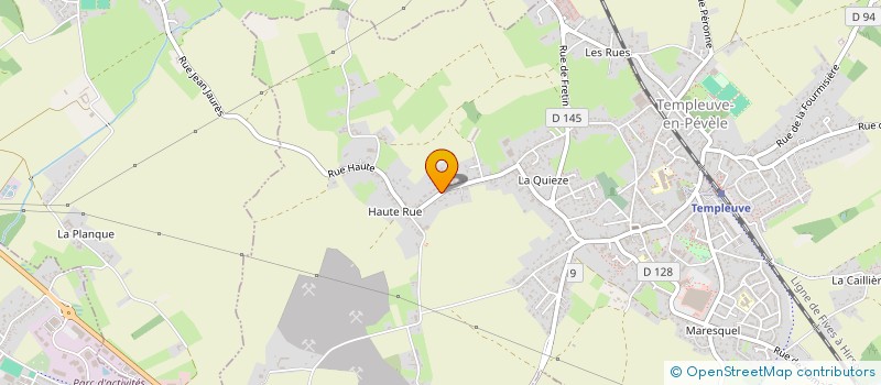 localisation de l'entreprise GETAF  TEMPLEUVE-EN-PEVELE