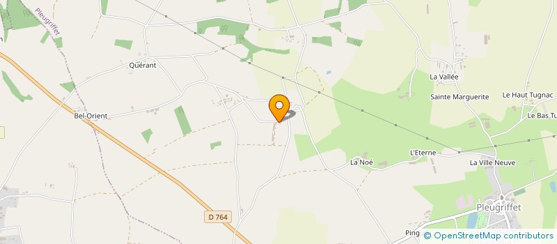 localisation de l'entreprise GETAM ENERGIES  PLEUGRIFFET