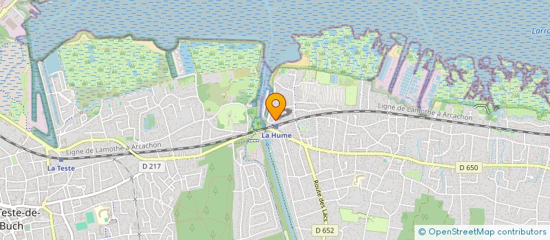 localisation de l'entreprise GETARO  GUJAN-MESTRAS