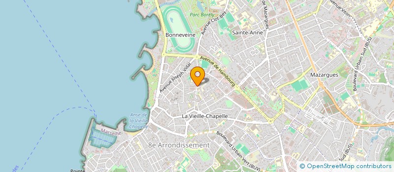 localisation de l'entreprise GETASHARE à MARSEILLE