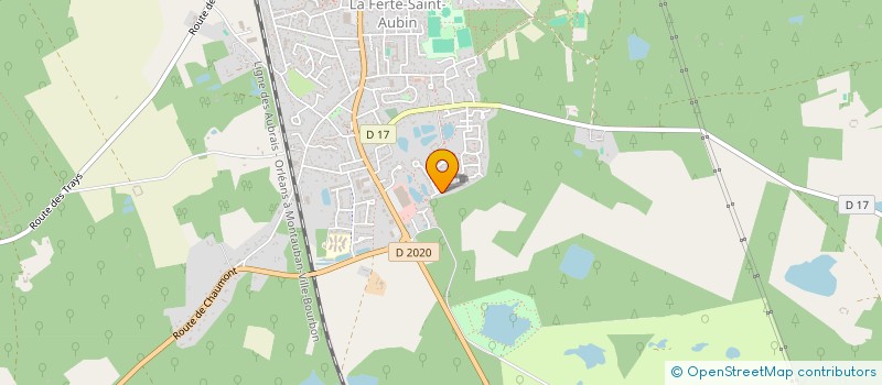 localisation de l'entreprise GETASOUND à LA FERTE-SAINT-AUBIN