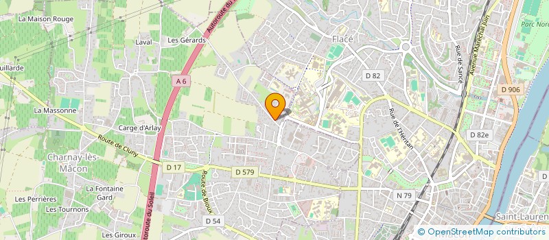 localisation de l'entreprise GETECH SOLUTIONS à CHARNAY-LES-MACON