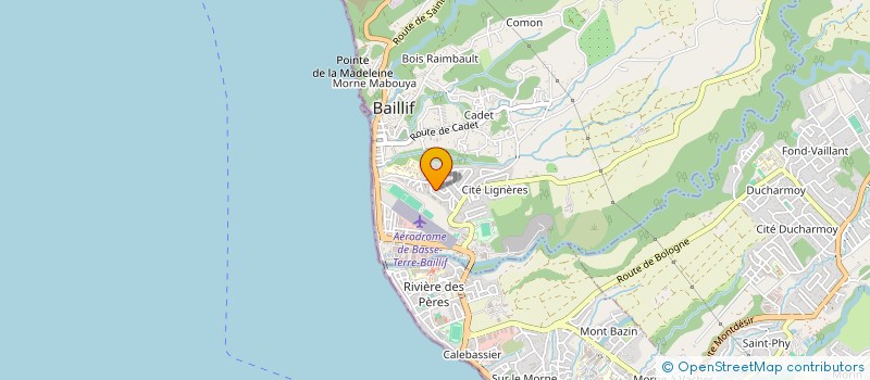 localisation de l'entreprise GETELEC à BAILLIF
