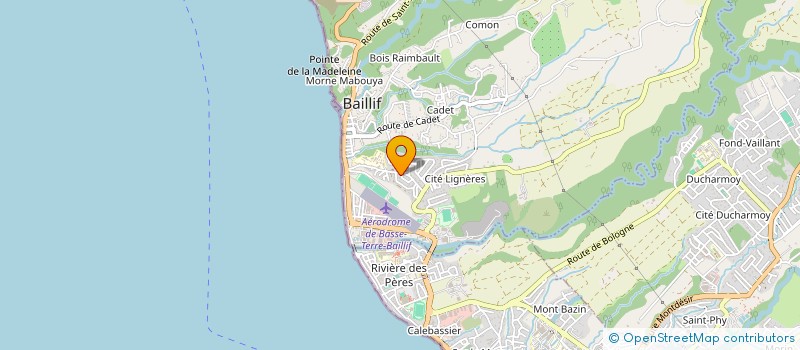 localisation de l'entreprise GETELEC TP à BAILLIF