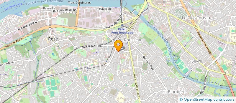 localisation de l'entreprise GETEM  REZE