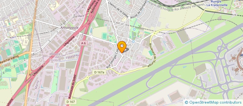 localisation de l'entreprise GETHER à WISSOUS