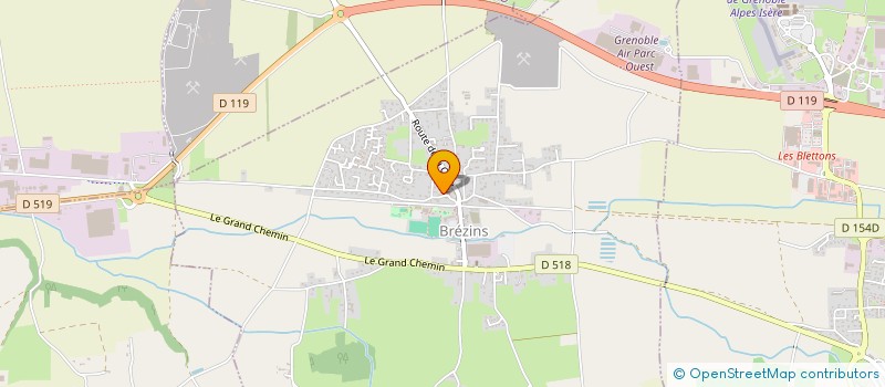 localisation de l'entreprise GETHIMA  BREZINS