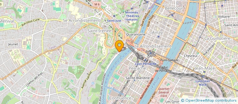 localisation de l'entreprise GETHO à LYON