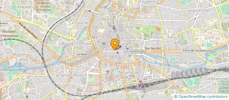 localisation de l'entreprise GETIE COMMUNICATION à RENNES