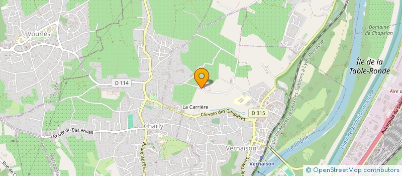 localisation de l'entreprise GETILETO  VERNAISON