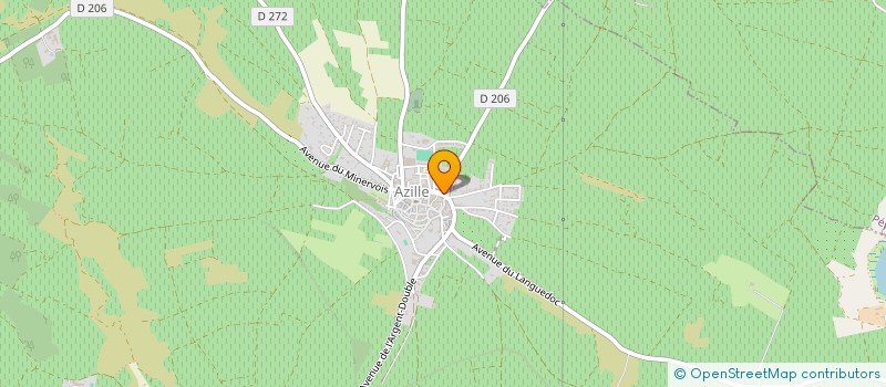 localisation de l'entreprise GETIMO  AZILLE