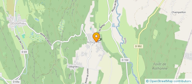 localisation de l'entreprise GETINAL  GROSLEE-SAINT-BENOIT