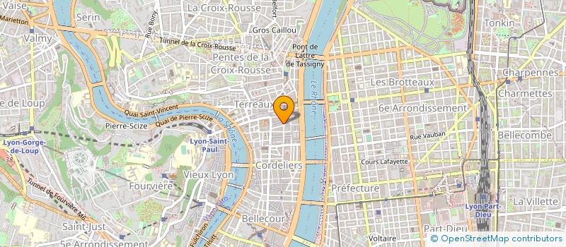 localisation de l'entreprise GETINOV à LYON