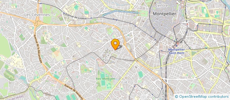 localisation de l'entreprise GETM à MONTPELLIER