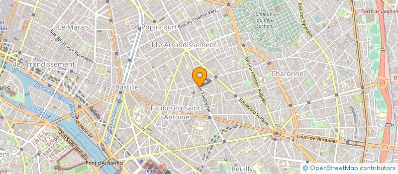 localisation de l'entreprise GETPRO  PARIS