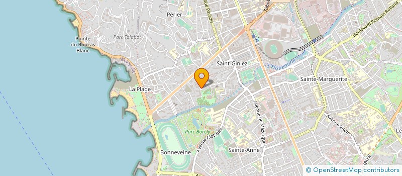 localisation de l'entreprise GETRAFI à MARSEILLE