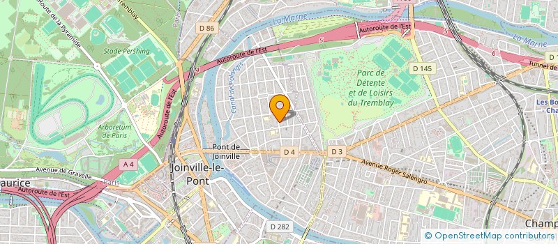 localisation de l'entreprise GETRAG à JOINVILLE-LE-PONT