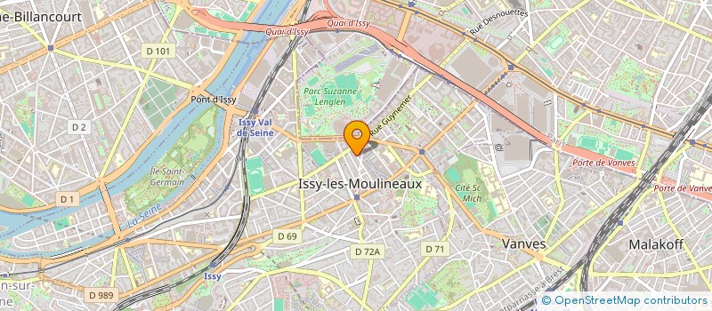 localisation de l'entreprise GETSCO VENTURES FRANCE à ISSY-LES-MOULINEAUX