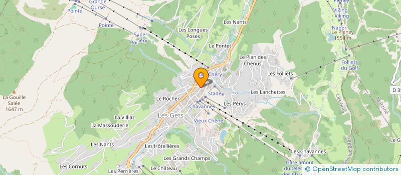localisation de l'entreprise GETSFIT à LES GETS