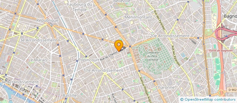 localisation de l'entreprise GETSOUND  PARIS