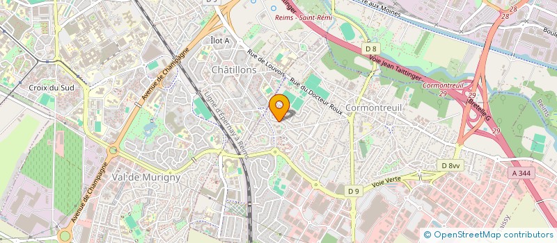 localisation de l'entreprise GETTING NUTZ  CORMONTREUIL