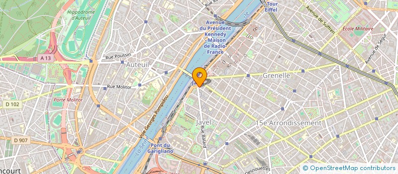 localisation de l'entreprise GETUP PRODUCTION  PARIS