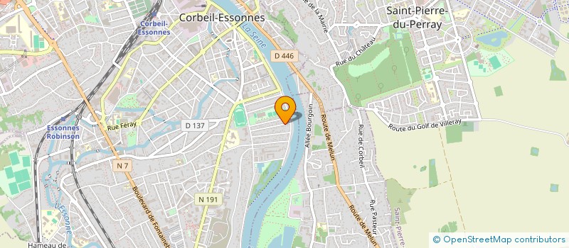 localisation de l'entreprise GETWISE à CORBEIL-ESSONNES