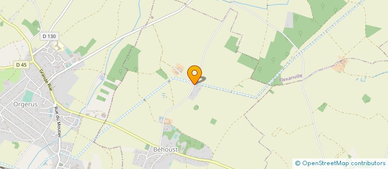 localisation de l'entreprise GEVAL  BEHOUST