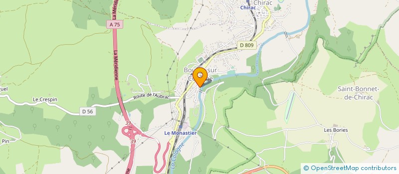 localisation de l'entreprise GEVAUDAN 4L AVENTURE  ANTRENAS