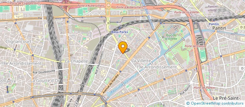 localisation de l'entreprise GEVE à PARIS