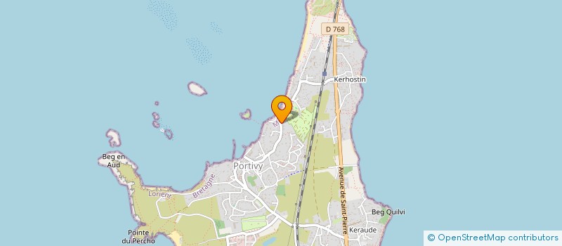 localisation de l'entreprise GEVELLED  SAINT-PIERRE-QUIBERON