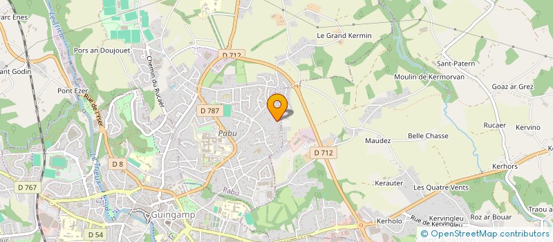 localisation de l'entreprise GEVRED-GWALARN  GRACES