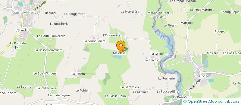 localisation de l'entreprise GEVRIN  SAINT-M'HERVE