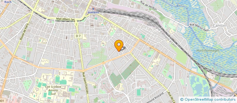 localisation de l'entreprise GEVUCA  AMIENS