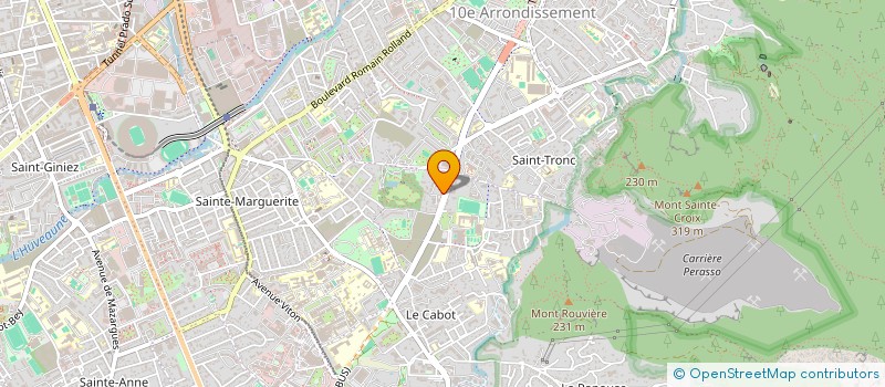 localisation de l'entreprise GEX à MARSEILLE