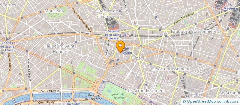 localisation de l'entreprise GEXALLIANCE CONSEILS à PARIS