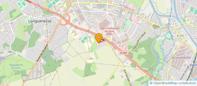 localisation de l'entreprise GEXPERTISE BATIMENT & VRD  BLENDECQUES