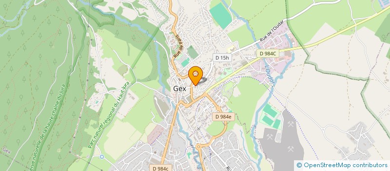 localisation de l'entreprise GEXPLOSION à GEX