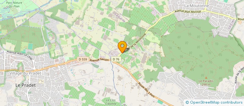 localisation de l'entreprise GEXXIA à CARQUEIRANNE