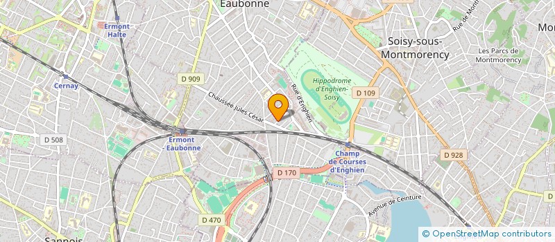 localisation de l'entreprise GEYA à EAUBONNE