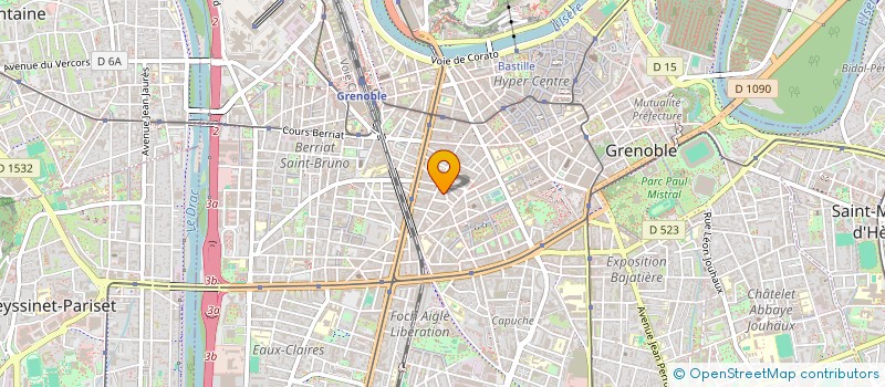 localisation de l'entreprise GEYAN  GRENOBLE