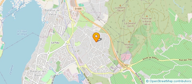 localisation de l'entreprise GEYS - TREUTENAERE  BALARUC-LES-BAINS