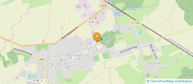 localisation de l'entreprise GEYSER  MORHANGE