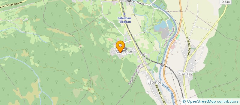 localisation de l'entreprise GEZ à TROUBAT