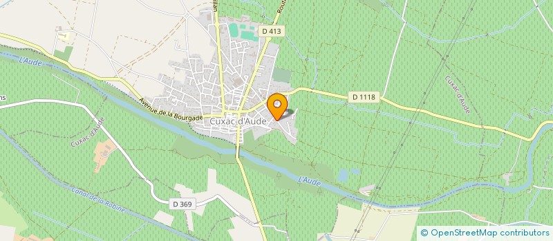 localisation de l'entreprise GEZ  CUXAC-D'AUDE